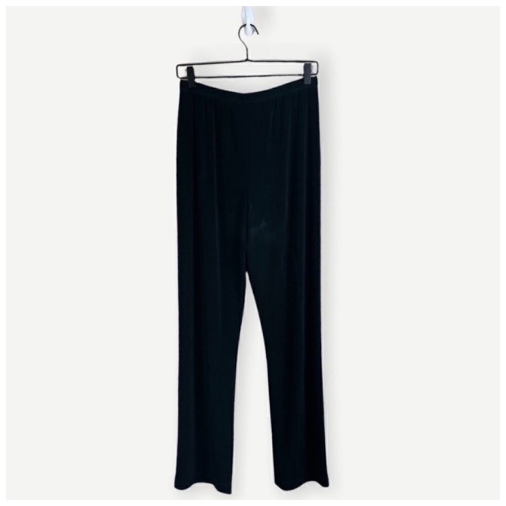 Chico’s Travelers Classic No Tummy Fluid Knit High Rise Pants Black Sz XL - Picture 4 of 8